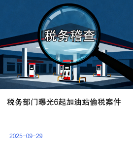 加油站偷税